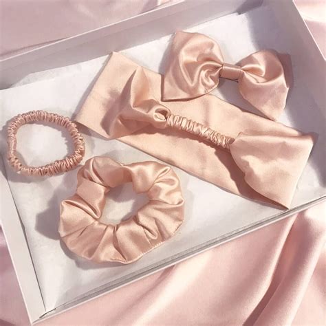 Love Your Hair Luxury Silk Accessories Box By Mille Saisons Silk Accessories Hair Accessories