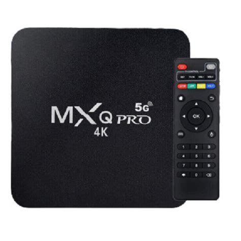 TV Box MXQ Pro 5G 4K UHD με WiFi USB 2 0 8GB RAM και 128GB Αποθηκευτικό