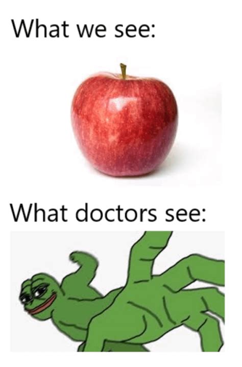 An Apple A Day Keeps The Doctor Away Rmemes