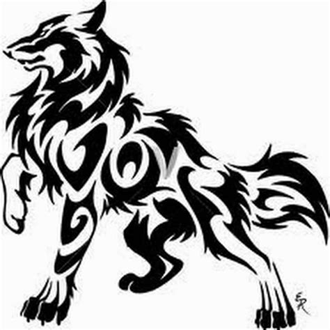 Image Result For Tribal Wolf Tribal Drawings Tribal Wolf Tattoo