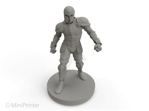 Animated Armor Mini | D&D Miniature | Fantasy Miniatures | 3D Printed Mini | Pathfinder Mini ...