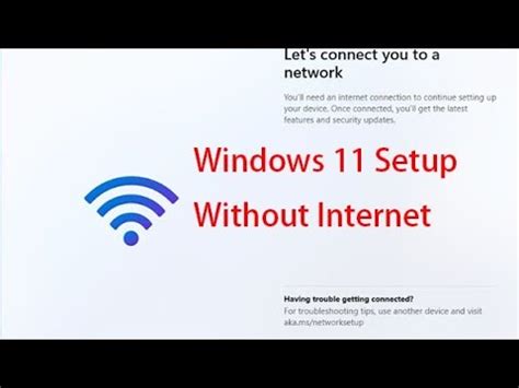 How To Install Windows Without Internet Connection Stuck On Let S