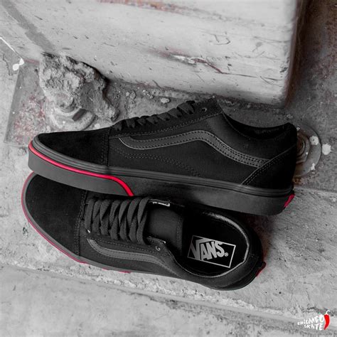 Tenis Vans Old Skool Flame Wall Black