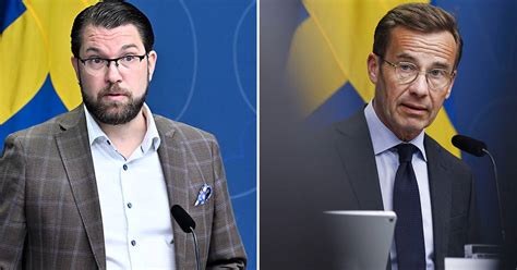 Kristersson ”jimmie Åkesson Vet Vad Jag Tycker Om Jomshofs Tweet