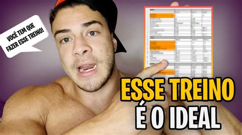 O Treino Ideal Para Ter Uma Evolu O R Pida Youtube