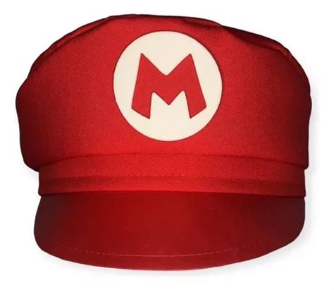 Boina Quepe Cap Mario Gemart Super Mario Bros Mercadolivre