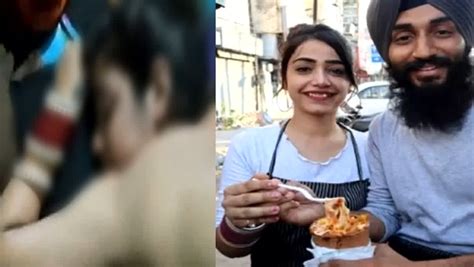 Kulhad Pizza Couple Sahej Arora And Gurpreet Kaur Fir Against Woman