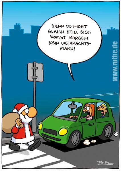 Ruthe De Willkommen Weihnachten Comic Weihnachtsmann Lustig Ruthe