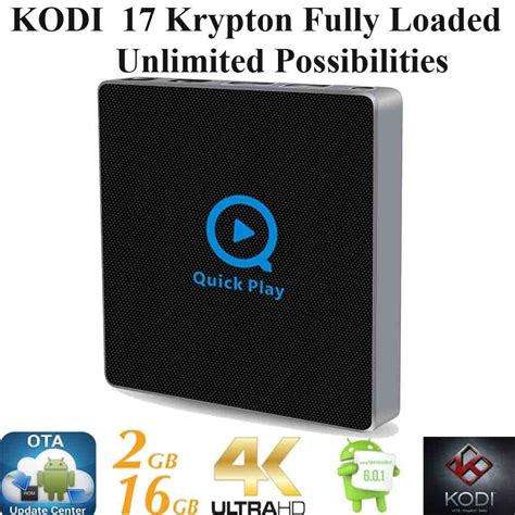 Unlocked Fully Loaded Kodi Android Marshmallow Smart S Octa