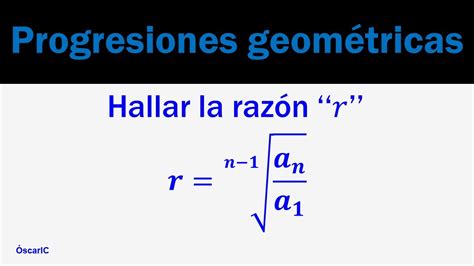 Movimiento Acostumbrar Repertorio Calcular La Razon De Una Progresion