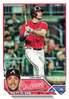 Topps Matt Olson Trading Card Database