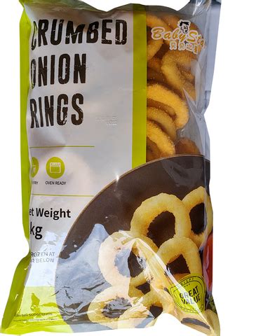 Onion Ring Crumbed Kg Ctn Baby Star