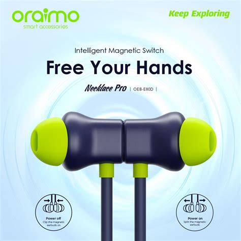 Oraimo Earpiece Necklace Pro OEB-E80D – Welcome To i-Specs Mobile