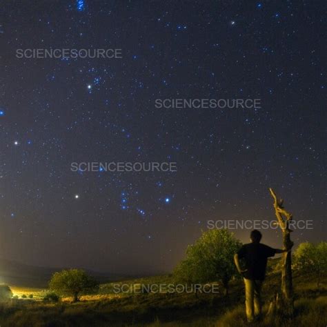 Constellations with skywatcher | Stock Image - Science Source Images