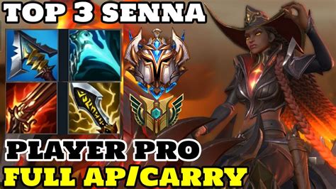 Wild Rift Senna Top 3 Senna Full Gameplay Senna Ap Carry Best Build