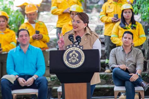 Castro alzará la voz por los bosques de Honduras y buscará fondos en la