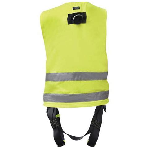 Harnais antichute avec gilet Reflex haute visibilité Kratos Safety