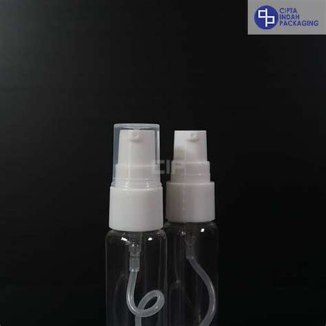 Botol Pump 20 Ml Bening Tutup Putih Cipta Indah Packaging