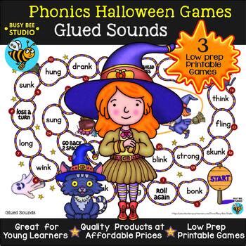 Autumn Glued Sounds Nk Ng Games Bundle By Busy Bee Studio Tpt