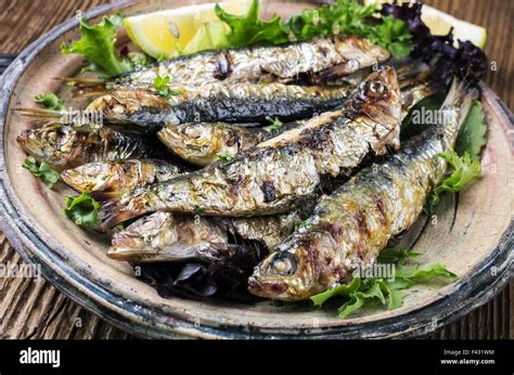 Traditional Portugal Food Sardines Hi Res Stock Photography And Images