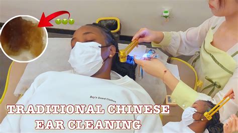 Black Girl Tries Traditional Chinese Ear Cleaning `~ Asmr ~ No