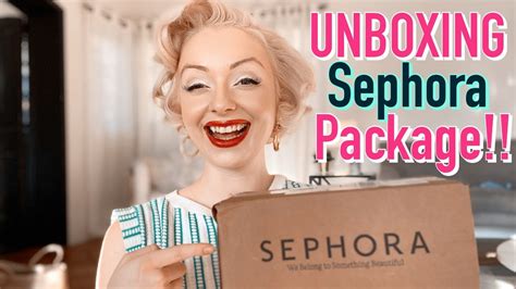 Unboxing Sephora Package Youtube