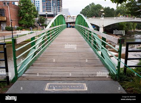 Greenville Sc Usa July 5 2019 The Eugenia Duke Bridge Crossing