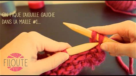 Tricot Rabattre Les Mailles Faire Les Finitions YouTube