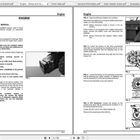 Challenger NA 660B 670B Rotary Combine Service Manual 79032966A Auto