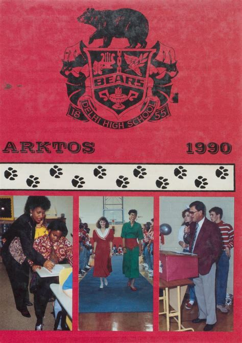 1990 yearbook from Delhi High School from Delhi, Louisiana