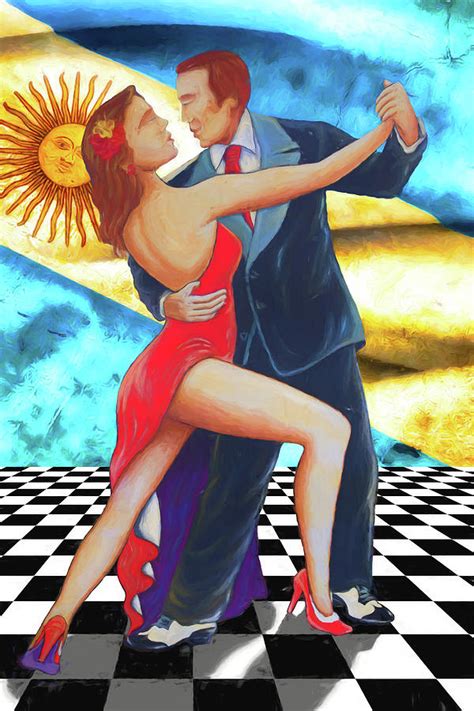 Tango Digital Art By John Haldane Pixels