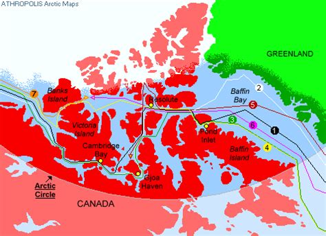 Northwest Passage Map - Kala Salomi