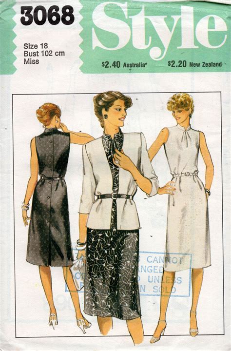 Style 3068 A Vintage Sewing Patterns Fandom