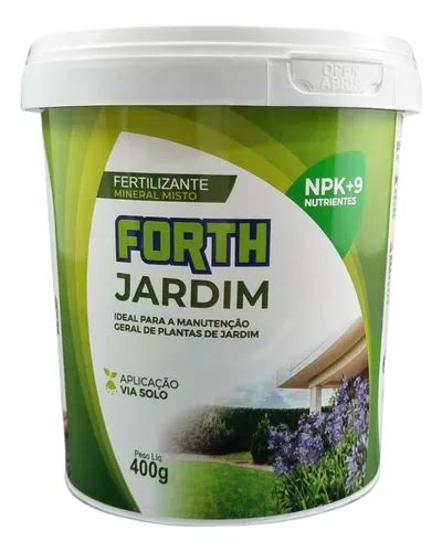 Fertilizante Adubo Forth Jardim Plantas Un Potes G Frete Gr Tis