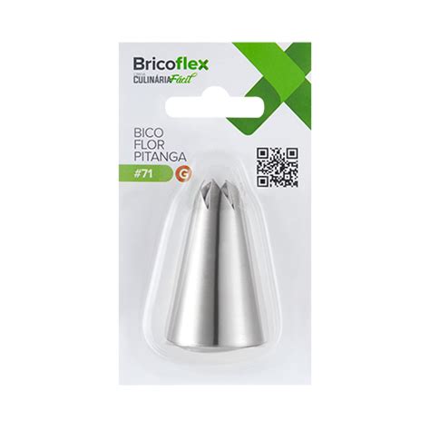 Bico De Confeitar Inox Grande Flor Pitanga Bricoflex Home