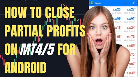 How To Close Partial Profits On MT4 MT5 YouTube