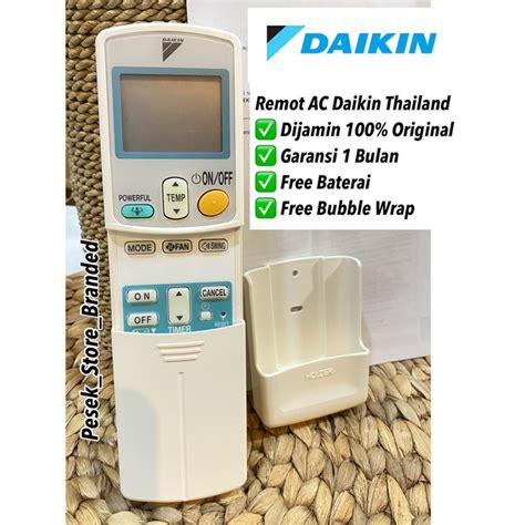 Jual Remot Ac Daikin Thailand Tipe Baru Lama Original Dan