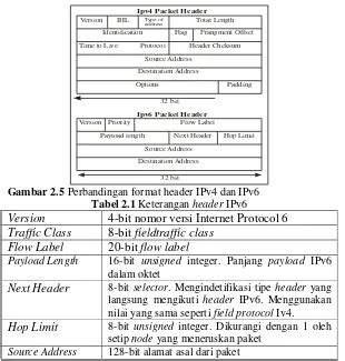 Mekanisme Transisi IPv6 Analisis Unjuk Kerja Interkoneksi IPV6 Dan