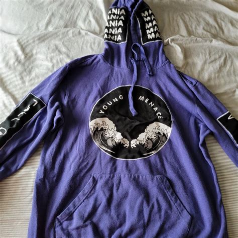 Fall Out Boy purple hoodie from the Mania tour. It... - Depop