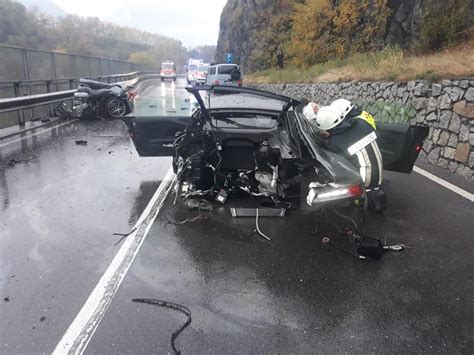 Audi R Driver Walks Away After Car Splits In Two