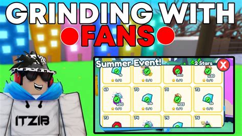 Grinding The New Summer Quests With Fans LIVE ROBLOX PSX