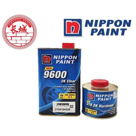 Nippon Nax K Clear Extra Solid With Hardener Set Shopee