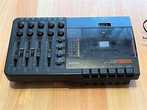 Fostex X 18 Multitracker 4 Track Cassette Recorder Reverb