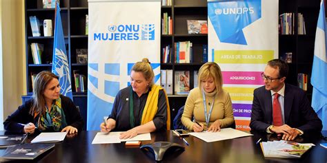 Onu Mujeres Unops Y El Ministerio Del Interior Obras P Blicas Y