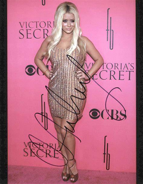 Aubrey O Day Autographed Glossy X Photo Aacs Autographs