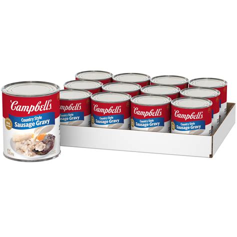 Amazon Campbell S Country Style Sausage Gravy Oz Can Case