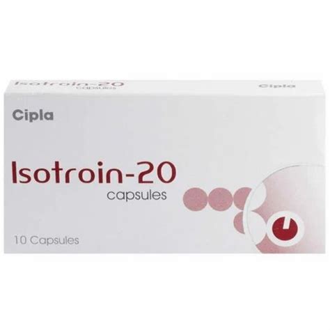 Isotretinoin Isotroin 20mg Capsule at ₹ 275.08/stripe in Mumbai | ID ...