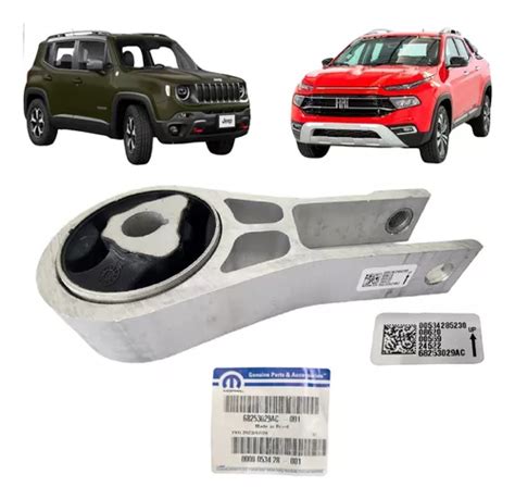 Coxim Traseiro Do Motor Jeep Renegade Toro 1 8 Flex Até 2021