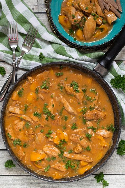 Flavorful Hungarian Chicken Paprikash Recipe