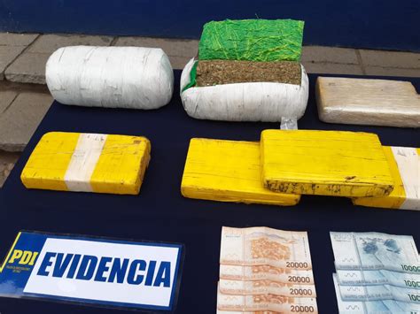 Pdi Incauta Kilos De Clorhidrato De Coca Na Y Dos Kilos De Cannabis